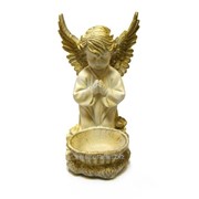 Скульптура “Ангел с купелью“ Л069 фотография