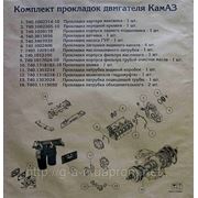 К/т прокладок на двигатель КамАЗ (0,8-1,5 мм) (малый) фото