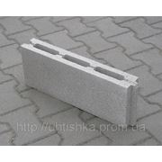 Блок бетонный простеночный М75 фото
