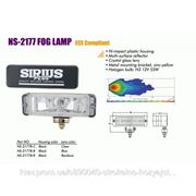 Фары SIRIUS NS-2177 B-C Форма: прямоугольная, Мощность: 55, Рабочее напряжение: 12, Тип: Противотуманные, Диаметр: , Дополнительные характеристики: фото