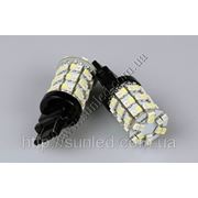 Лампа светодиодная ГАБАРИТ-ПОВОРОТ 3157-60SMD-1210 (white&yellow) фотография