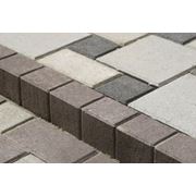 Поребрик фигурный квадратный (тротуарная плитка, бордюр, бордюрный камень)(100x80x250) фотография