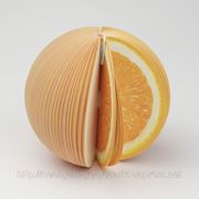 Апельсин — бумажный фрукт записная книжка