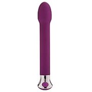 Фиолетовый вибратор Risqué® 10-Function Tulip - 17 см. фотография