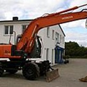 Аренда колёсного экскаватора Hitachi ZX180, объём 1 м3 фото