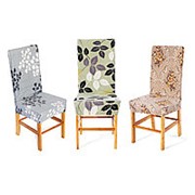Стильные эластичные чехлы на стулья для столовой, чехлы для сидений, моющиеся Свадебное, банкетная вечеринка
