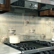 Керамическая плитка для кухни коллекция MILANO