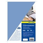 Обложка для брошуровки картонная "глянец" А4, синяя Buromax