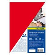 Обложка для брошуровки картонная “глянец“ А4, красная Buromax фото