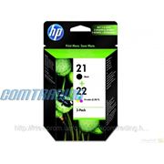 Картридж HP No.21/22 Tri-Color Combo Pack black (SD367AE)