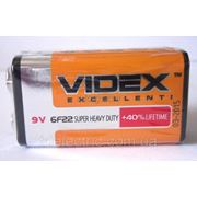 Батарейка "крона" VIDEX EXCELLENT 6F22,9V