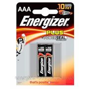 Батарейка микро-пальчиковая Energizer Plus AAA/LR03 (2шт на блистере) фото