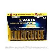 Батарейка Varta AA Varta Longlife Extra * 10 (4106101461) фотография