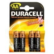 Батарейки R6 Durasell Alkaline ОРИГИНАЛ (блистер по 4 шт)