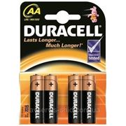 Батарейки DURACELL Basic AA 1.5V LR6 4шт. фото