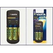 Зарядное устройство Varta Pocket Charger + 2xAAA 800/ 4xAA 2100 mAh (57662301431) фото