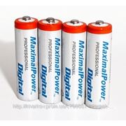 Набор пальчиковых аккумуляторов 4x AA (MaximalPower 2900mAh)