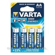 Батарейка Varta AA Varta High Energy * 4 (4906121414) фото
