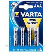 Батарейка Varta AAA Varta High Energy * 4 (4903121414) фотография