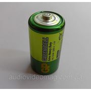 Батарейка GP Greencell R20 солевая, 1,5 V Вольта