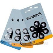 Батарейки для слуховых аппаратов (цена за штуку, пластина — 6 шт. ) фото