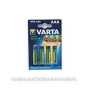 Аккумулятор Varta AAA Power Accu 900mAh * 4 (56713101404) фото