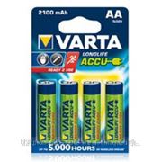 Аккумулятор Varta AA Long Life 2100mAh * 4 (56706101494) фото