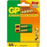 Аккумулятор GP AAA R3 1000mAh 2шт. (100AAAHC-U2/100AAAHC-UC2) фото