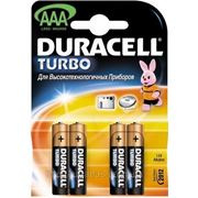 Батарейки Duracell LR03-4BL TURBO фото