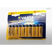 Батарейка VARTA LONGLIFE Extra AA BLI 10 ALKALINE фото