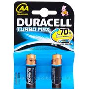Батарейки DURACELL TurboMax AA 1.5V LR6 2шт. фотография