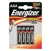 Батарейка микро-пальчиковая Energizer Plus AAA/LR03 (4шт на блистере)