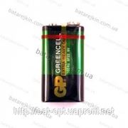 Батарейки GP 1604G-S1 Greencell 6F22, 9V, крона фото