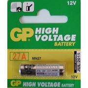 Батарейка GP 27A Alkaline щёлочная 12 V Вольт фото
