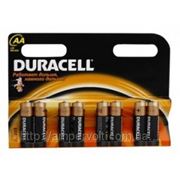 Батарейки, Duracell, щелочные, алкалайн, LR6, АА 8шт фото