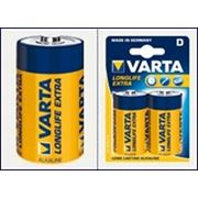 Батарейка VARTA LONGLIFE Extra, LR20, D, BLI 2 ALKALINE фото