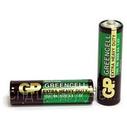 Батарейки солевые, GP, АА, R6, 15G фотография