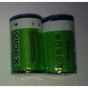 Батарейки VIDEX R20 (D) алколаин фотография