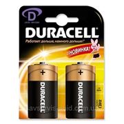 Батарейки DURACELL Basic D 1.5V LR20 2шт. фото