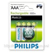 Аккумулятор мизинчик Philips AAA 700 фото