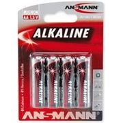 Батарейка ANSMANN AA RED, Alkaline; (ANS.5015563) упаковка блистер 4 шт