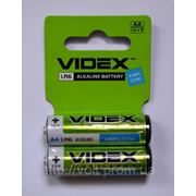 Батарейки LR6 VIDEX Alkaline (мини блистер) фотография