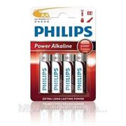 Батарейка LR6 PHILIPS Alkaline (блистер) фотография