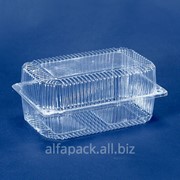 Упаковка пластиковая АЛЬФА-ПАК ПС-52 прозрачная фото