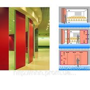 Мобильные Передвижные Стены Шумоизолирующие для конференц залов гостиниц, ресторанов, офисов VarioFlex Multi-Tronic фото