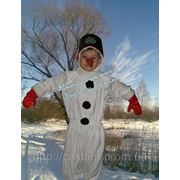 Карнавальный костюм Снеговик (рост 122-158) фотография