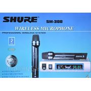 Микрофон, радиомикрофон Shure SM-388 на два микрофона фото
