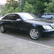 Прокат автомобиля в Киеве Мерседес W220 без водителя фото
