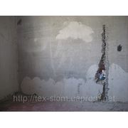 Исправление строительного брака (сверлении проема перфоратором) в несущей стене, панельного дома в Харькове фото