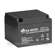 Стационарный аккумулятор AGM B.B. Battery BP26-12 (26 Ah 12V) фото